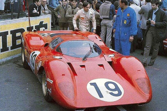 The 1969 Le Mans 24 Hours C Amon and Ferrari 312P