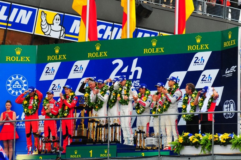 24 ore di Le Mans - podio