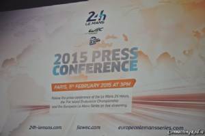 
						Press conference Le Mans 24 hours, WEC and ELMS 2015
			